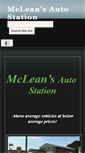 Mobile Screenshot of mcleansautostation.com